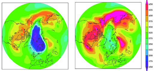 University of Leeds | News > Environment > Severe ozone depletion avoided