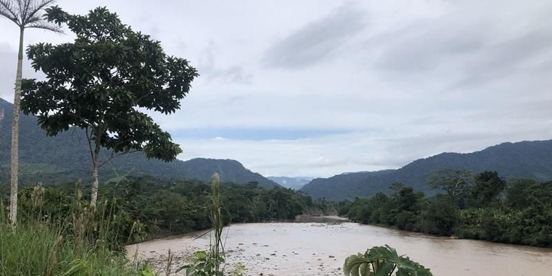 The Cachiyacu River, in Balsapuerto, Peru