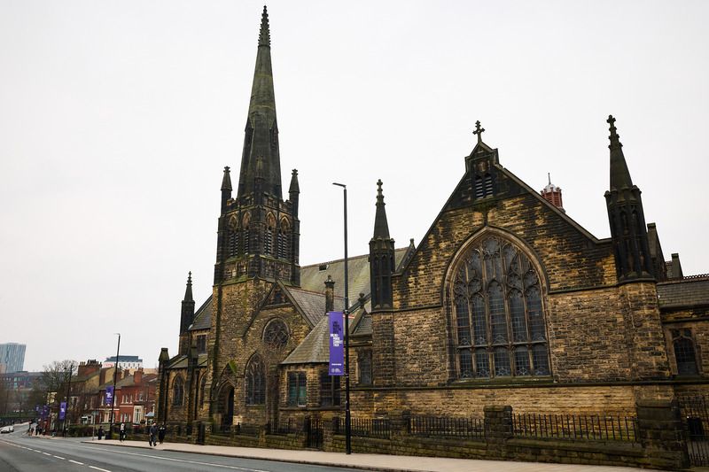 An external view Trinity St David's Church.